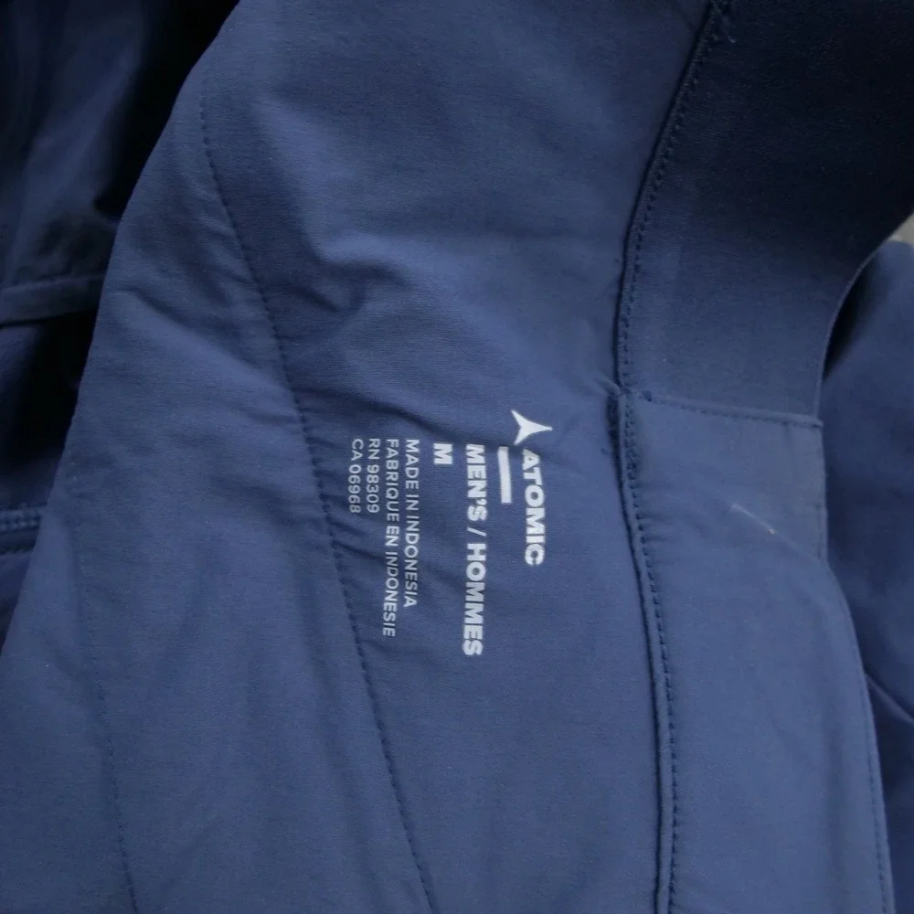 Atomic Ski Pants Mens medium Blue Straight Leg Zipper Pockets